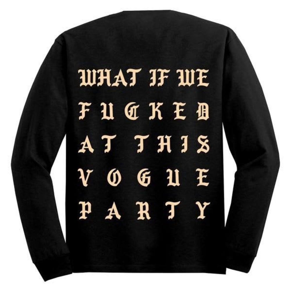 Authentic Kanye West Yeezy Long Sleeve T-Shirt.